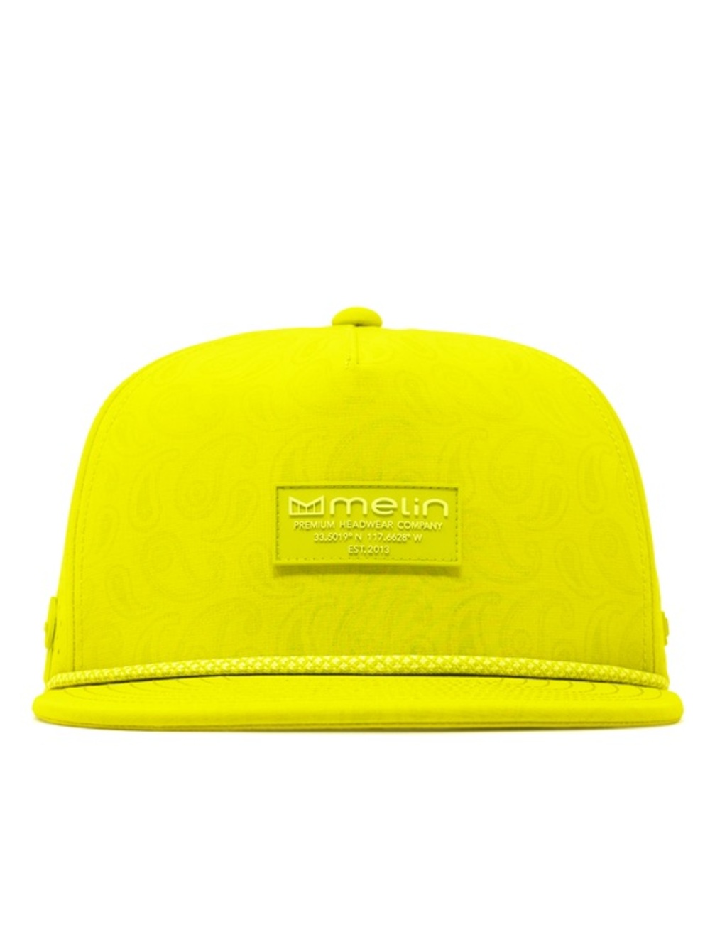 Melin Coronado Links Hydro Hat | Classic Size | Neon Yellow | NWT